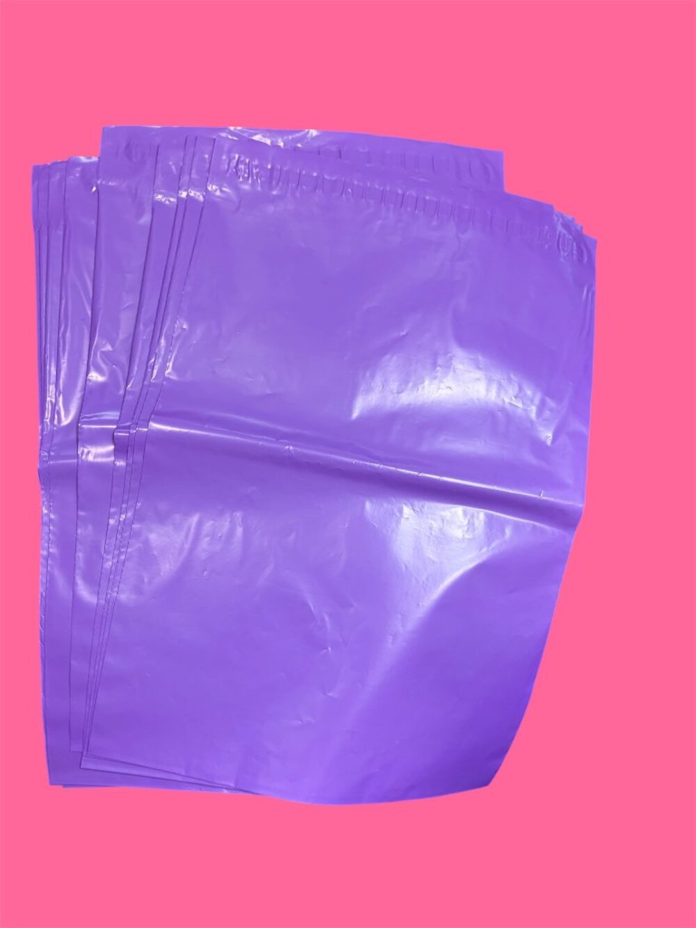 10 X 14 POLYS IN PURPLE OR PINK - GET 10